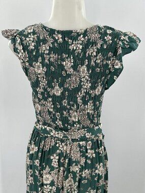 Dress Smocked Ruffle